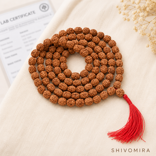 Rudraksha Mala 108+1 Beads